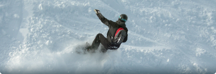 Snowboarding in London